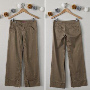 BCBGirls Wide Leg Khaki Pant Size 2